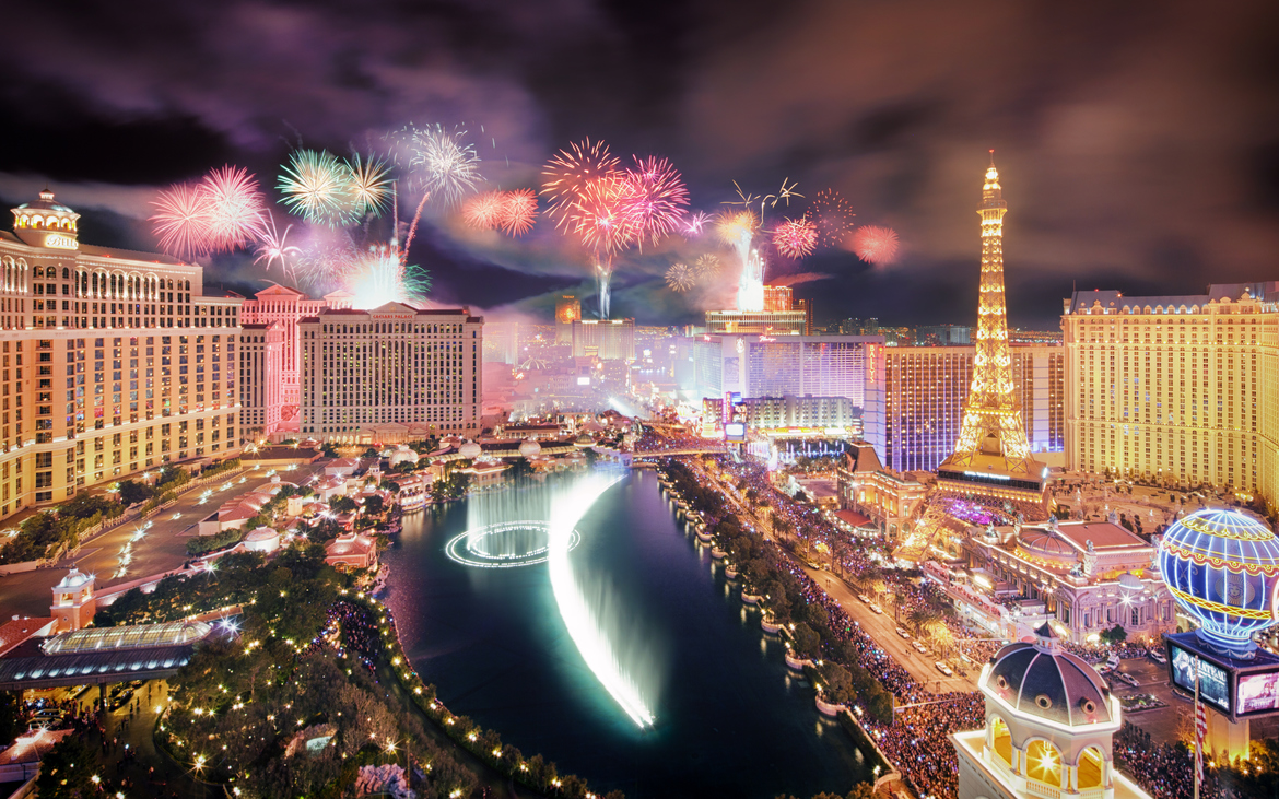 Celebrate at the New Year's Eve Fremont Street Party