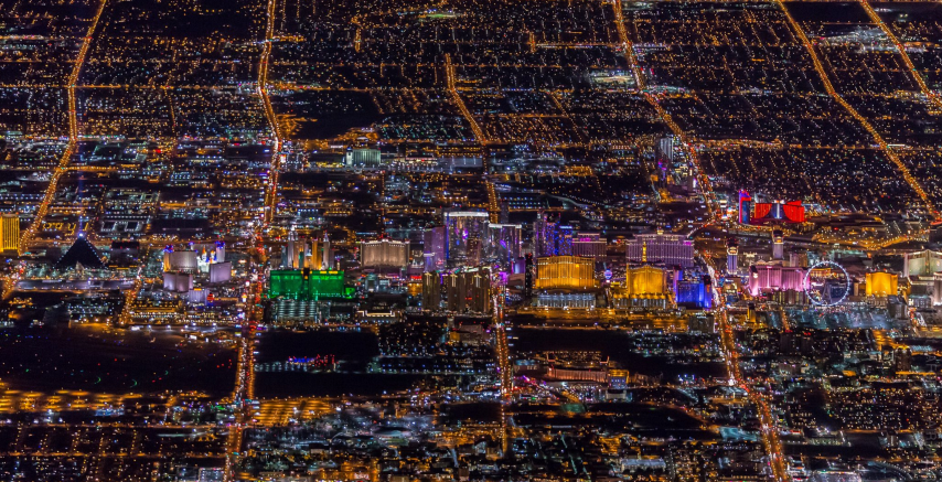 Las Vegas Stunning Aerial View