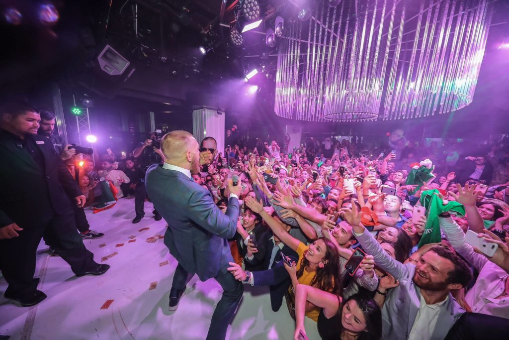 Conor McGregor Nightclub Crowd