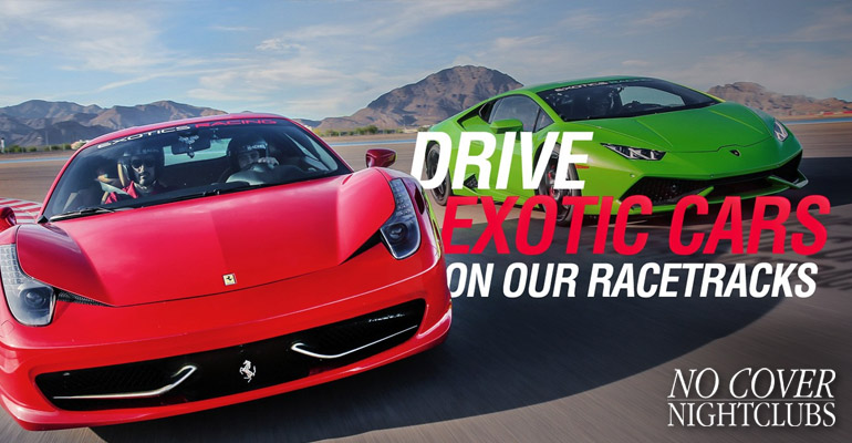 Exotics Racing  Las Vegas Supercar Driving Experience