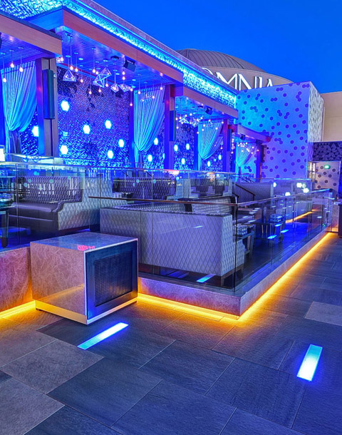 Omnia Nightclub Larger Rooftop Terrace Bottle