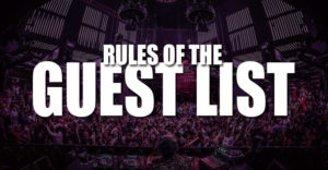 Rules of the Guest List