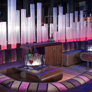Parq Nightclub Backwall Table