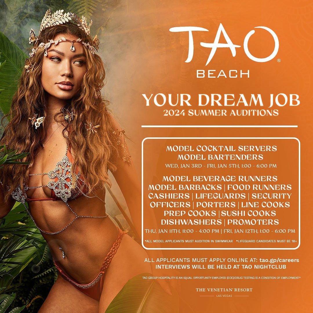 Tao Beach 2024 Casting Call