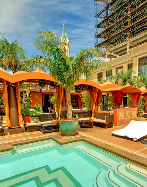 Tao Beach Poolside Couch No Cover Nightclubs Tao Beach Daybed Poolside Couch