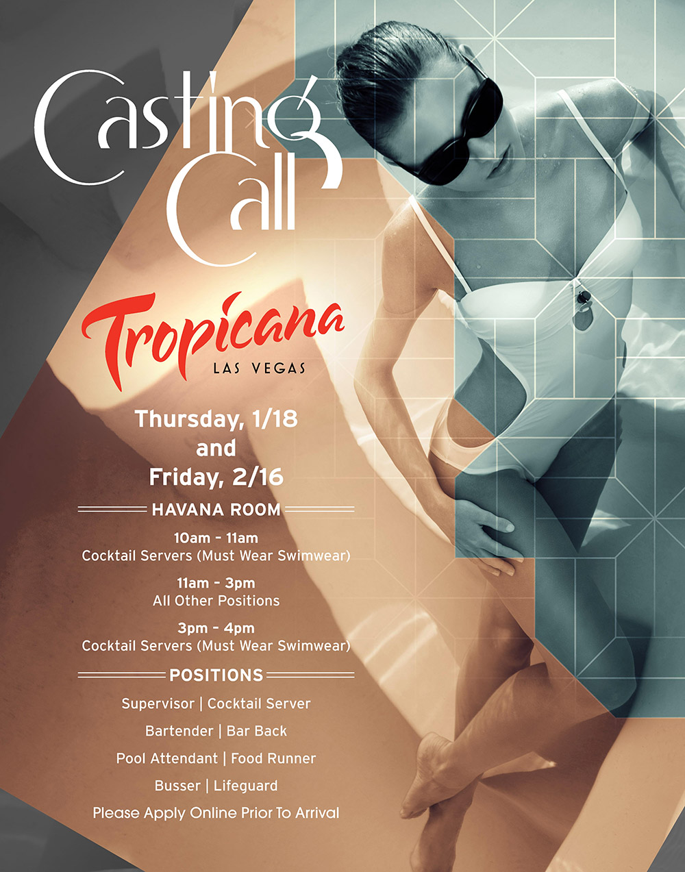 Topicana Pool 2018 Casting Call