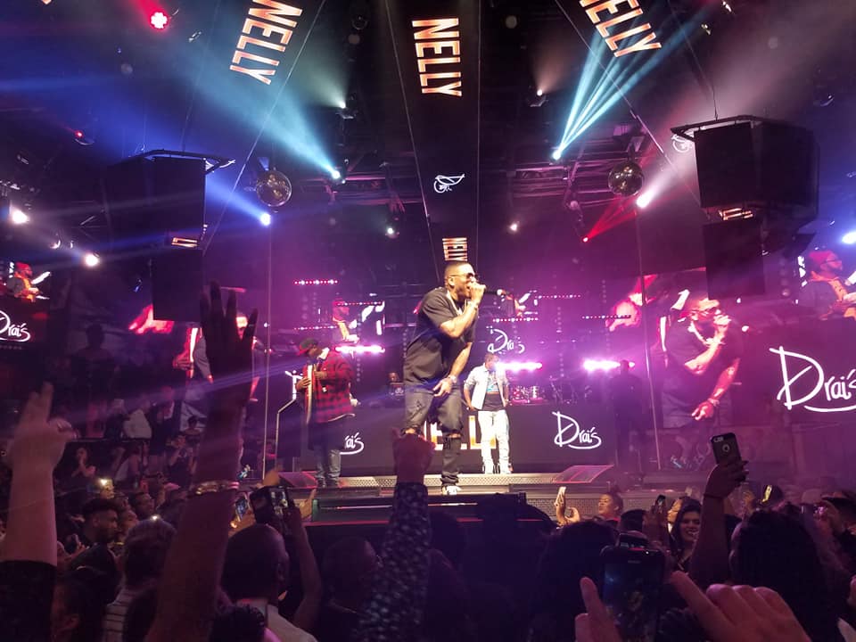 Nelly Performing at Drais Las Vegas