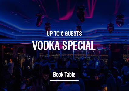 Apex Social CLub Vodka Special Table