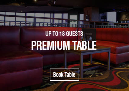 VooDoo Nightclub Premium Table