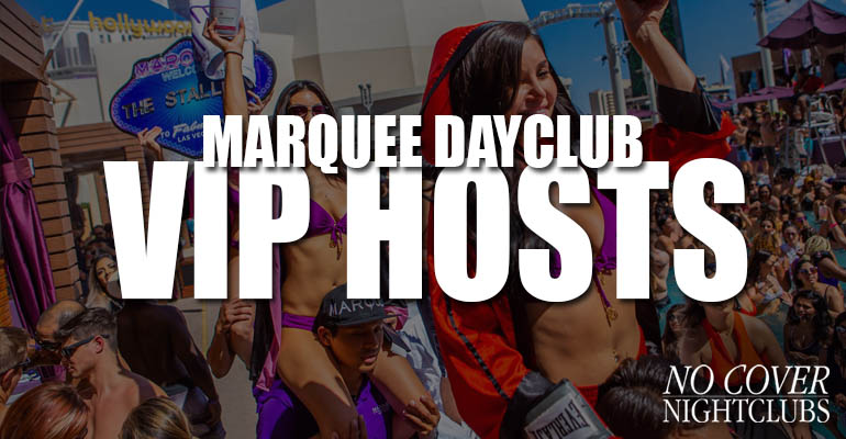 Marquee Dayclub VIP Hosts