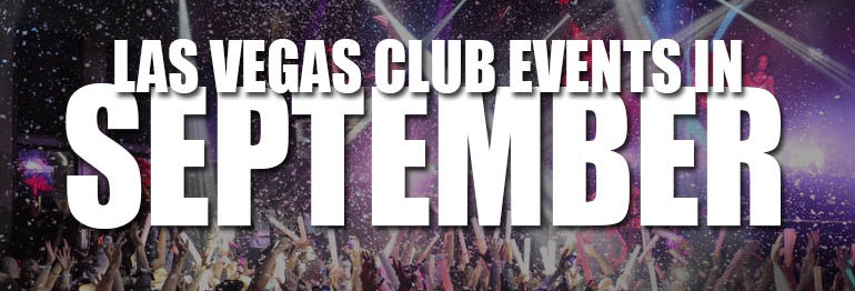 Las Vegas Club Events In September 2022