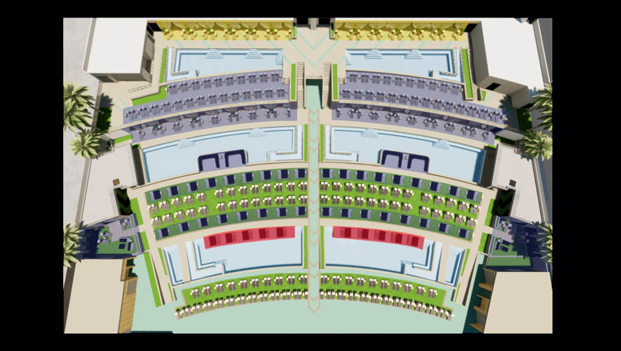 Stadium Swim Lily Pad Map