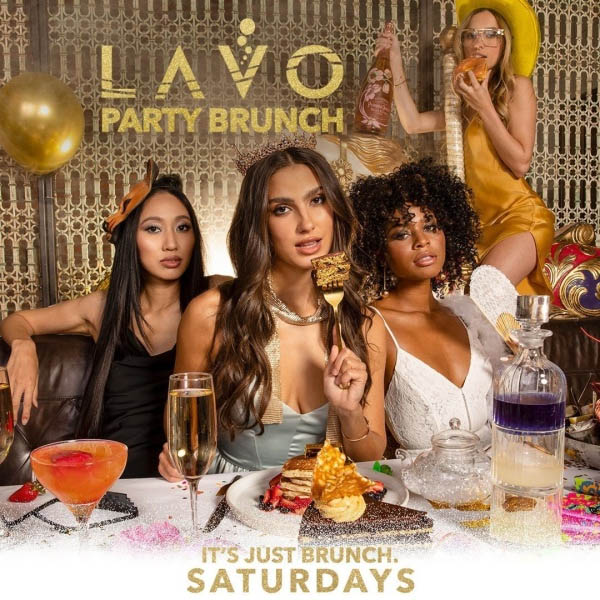 Lavo Party Brunch Saturday October 19, 2021