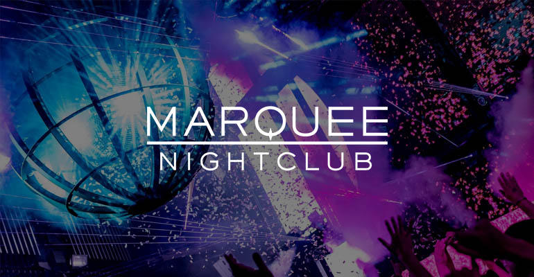 Las Vegas Nightclub, Marquee