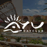 sachin and babi light blue dress AYU Dayclub Bottle Service for 2026