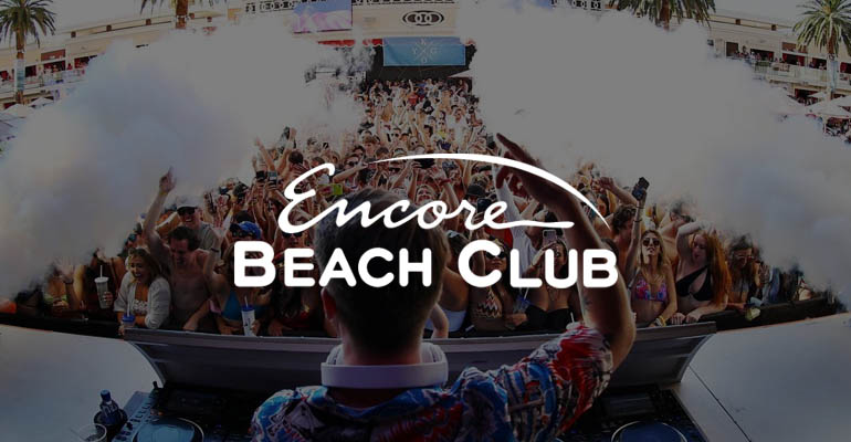 Encore Beach Club Calendar L