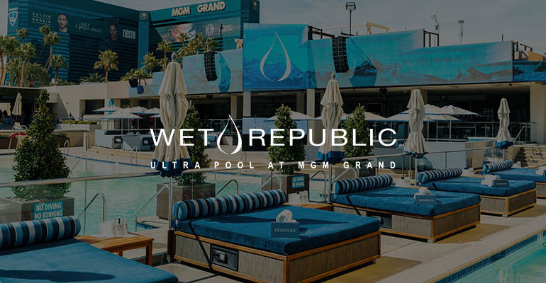 Wet Republic Ultra Pool at The MGM Grand