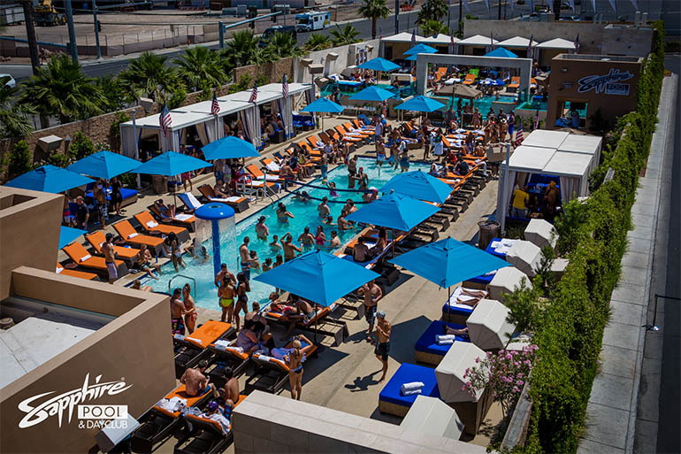 Sapphire Day Club & Topless Pool Las Vegas VIP Packages Las Vegas