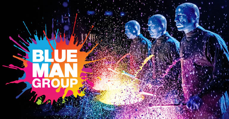 Blue Man Group Show Las Vegas