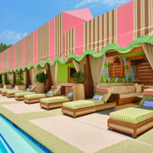 Palm Tree Beach Club Cabanas