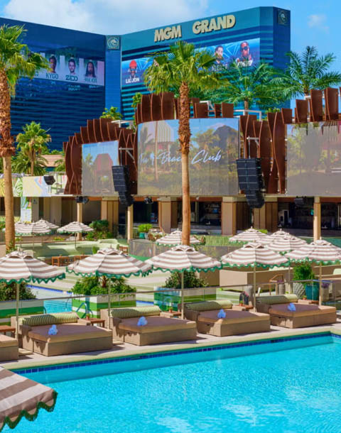 Palm Tree Beach Club Daybeds