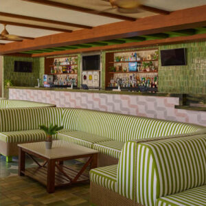 Palm Tree Beach Club Lounge Table