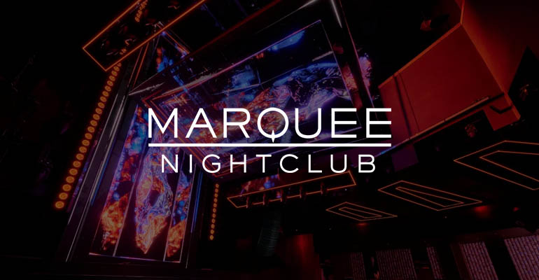 Marquee Nightclub Table Service 2025 L