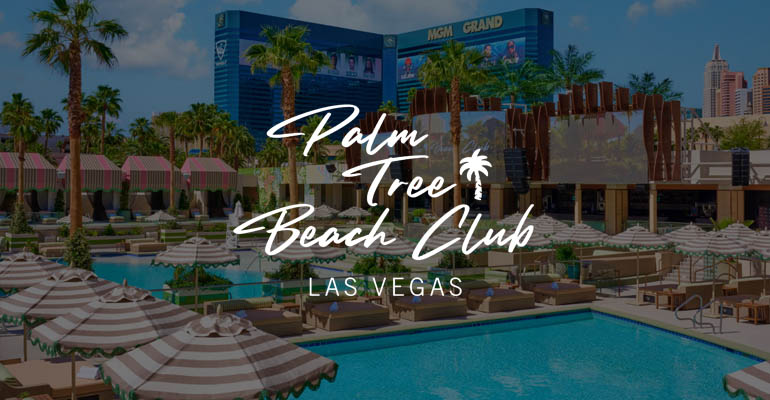 Palm Tree Beach Club Table Service L